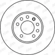 Jeu de 2 disques de frein avant JURID 562216JC - Visuel 2