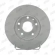 Jeu de 2 disques de frein avant JURID 562225JC - Visuel 1