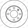 Jeu de 2 disques de frein avant JURID 562226JC - Visuel 2