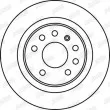Jeu de 2 disques de frein arrière JURID 562229JC - Visuel 2