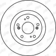 Jeu de 2 disques de frein avant JURID 562231J - Visuel 2