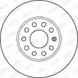 Jeu de 2 disques de frein avant JURID 562235JC - Visuel 2