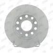 Jeu de 2 disques de frein arrière JURID 562236JC - Visuel 1