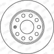 Jeu de 2 disques de frein arrière JURID 562236JC - Visuel 2