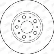 Jeu de 2 disques de frein avant JURID 562244JC - Visuel 2