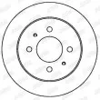 Jeu de 2 disques de frein arrière JURID 562250JC - Visuel 2