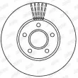 Jeu de 2 disques de frein avant JURID 562251JC - Visuel 2