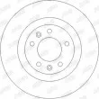 Jeu de 2 disques de frein arrière JURID 562253JC - Visuel 2