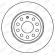 Jeu de 2 disques de frein arrière JURID 562258JC - Visuel 2