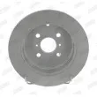 Jeu de 2 disques de frein arrière JURID 562261JC - Visuel 1