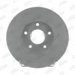 Jeu de 2 disques de frein arrière JURID 562264JC - Visuel 1
