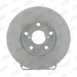 Jeu de 2 disques de frein avant JURID 562269JC - Visuel 1