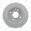 Jeu de 2 disques de frein arrière JURID 562282JC - Visuel 1