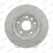 Jeu de 2 disques de frein arrière JURID 562284JC - Visuel 1