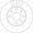Jeu de 2 disques de frein avant JURID 562290JC - Visuel 2