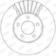 Jeu de 2 disques de frein avant JURID 562292JC - Visuel 2