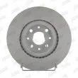 Jeu de 2 disques de frein avant JURID 562295JC - Visuel 1