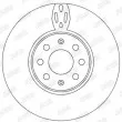 Jeu de 2 disques de frein avant JURID 562297JC - Visuel 2