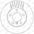 Jeu de 2 disques de frein avant JURID 562313JC - Visuel 2