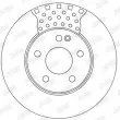 Jeu de 2 disques de frein avant JURID 562314JC - Visuel 2