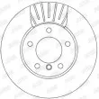 Jeu de 2 disques de frein avant JURID 562317JC - Visuel 2