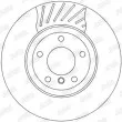 Jeu de 2 disques de frein arrière JURID 562318JC - Visuel 2