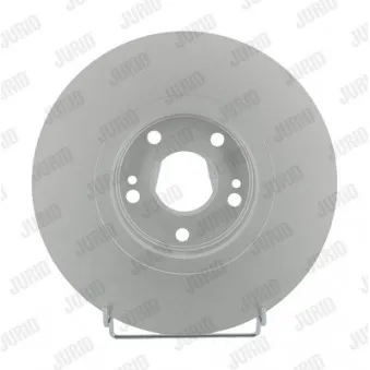 Jeu de 2 disques de frein avant JURID 562381JC