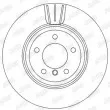 Jeu de 2 disques de frein avant JURID 562395JC - Visuel 3