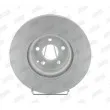 Jeu de 2 disques de frein avant JURID 562396JC - Visuel 1