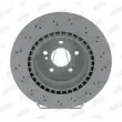 Jeu de 2 disques de frein arrière JURID 562400JC - Visuel 1