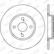 Jeu de 2 disques de frein arrière JURID 562412JC - Visuel 2