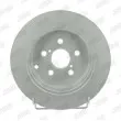 Jeu de 2 disques de frein arrière JURID 562418JC - Visuel 1