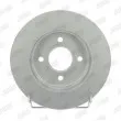 Jeu de 2 disques de frein avant JURID 562424JC - Visuel 1