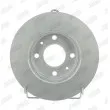 Jeu de 2 disques de frein avant JURID 562425JC - Visuel 1