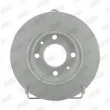 Jeu de 2 disques de frein avant JURID 562428JC - Visuel 1
