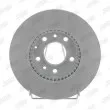 Jeu de 2 disques de frein avant JURID 562449JC - Visuel 1