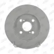 Jeu de 2 disques de frein arrière JURID 562451JC - Visuel 1