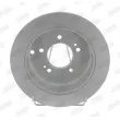 Jeu de 2 disques de frein arrière JURID 562454JC - Visuel 1