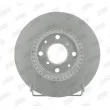 Jeu de 2 disques de frein avant JURID 562456JC - Visuel 1