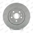 Jeu de 2 disques de frein arrière JURID 562463JC - Visuel 1