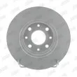 Jeu de 2 disques de frein arrière JURID 562500JC - Visuel 1
