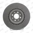 Jeu de 2 disques de frein avant JURID 562502JC - Visuel 1