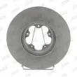 Jeu de 2 disques de frein avant JURID 562541JC - Visuel 1
