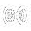 Jeu de 2 disques de frein avant JURID 562558JC - Visuel 2