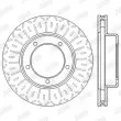 Jeu de 2 disques de frein avant JURID 562559JC - Visuel 3