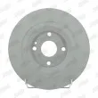 Jeu de 2 disques de frein arrière JURID 562561JC - Visuel 1