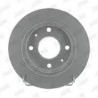 Jeu de 2 disques de frein arrière JURID 562574JC - Visuel 1