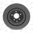 Jeu de 2 disques de frein arrière JURID 562577JC - Visuel 1