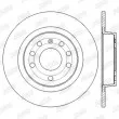 Jeu de 2 disques de frein arrière JURID 562581JC - Visuel 2
