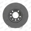 Jeu de 2 disques de frein avant JURID 562582JC - Visuel 1